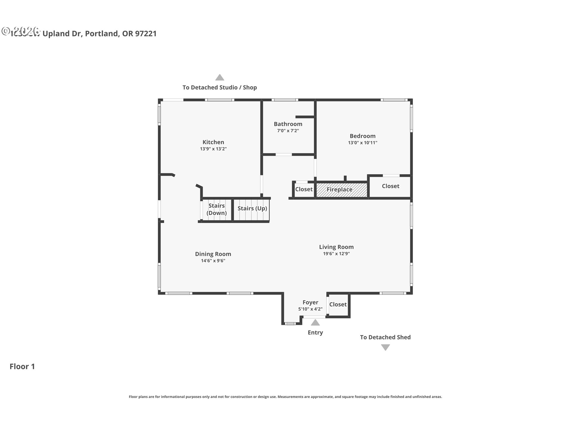 1638 SW UPLAND DR, Portland, OR, 97221